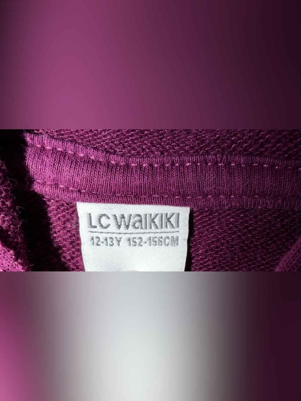 LC Waikiki: Girls Full Zip-Up Hoodie (ptp approx 18in) - Picture 4 of 7